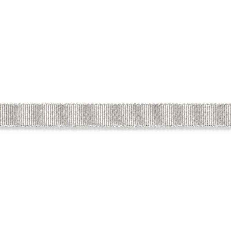 Pierre Silk Gimp Narrow Dove 74641 by Schumacher Trim Perfect Basics: Trims - Fabric Carolina -