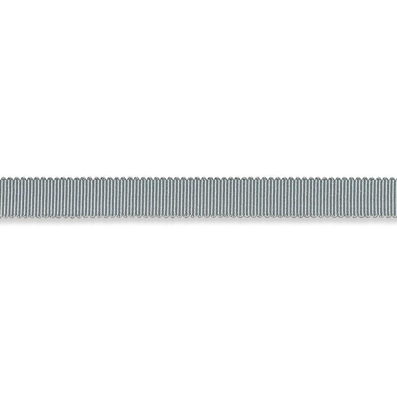 Pierre Silk Gimp Narrow Cloud 74642 by Schumacher Designer Trim Perfect Basics: Trims - Swanky Fabrics -