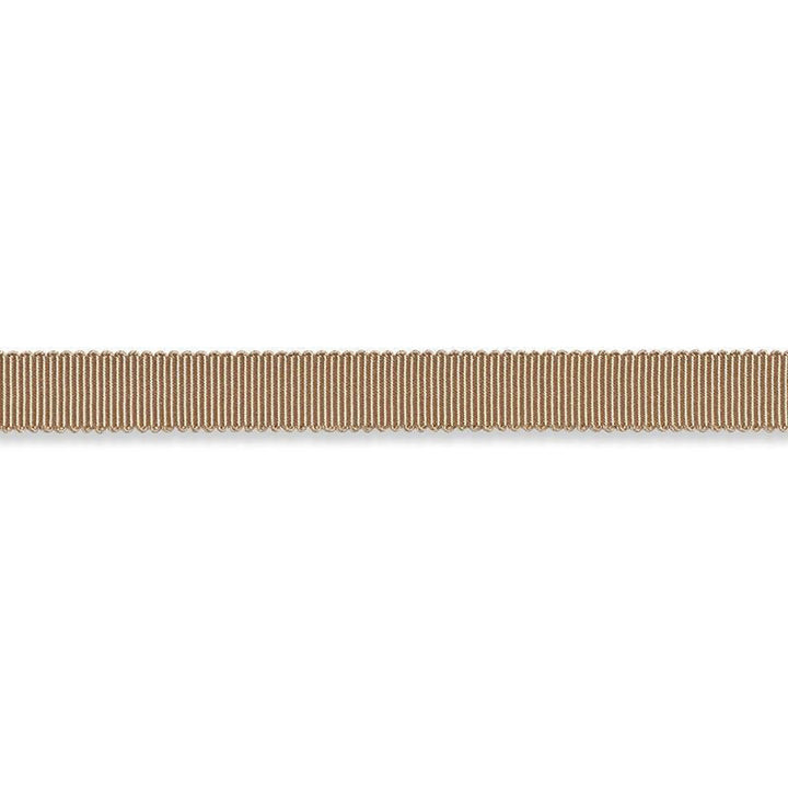 Pierre Silk Gimp Narrow Sand 74643 by Schumacher Designer Trim Perfect Basics: Trims - Swanky Fabrics -