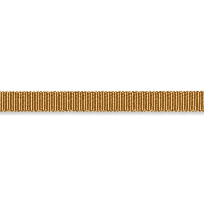 Pierre Silk Gimp Narrow Gold 74644 by Schumacher Trim Perfect Basics: Trims - Fabric Carolina -