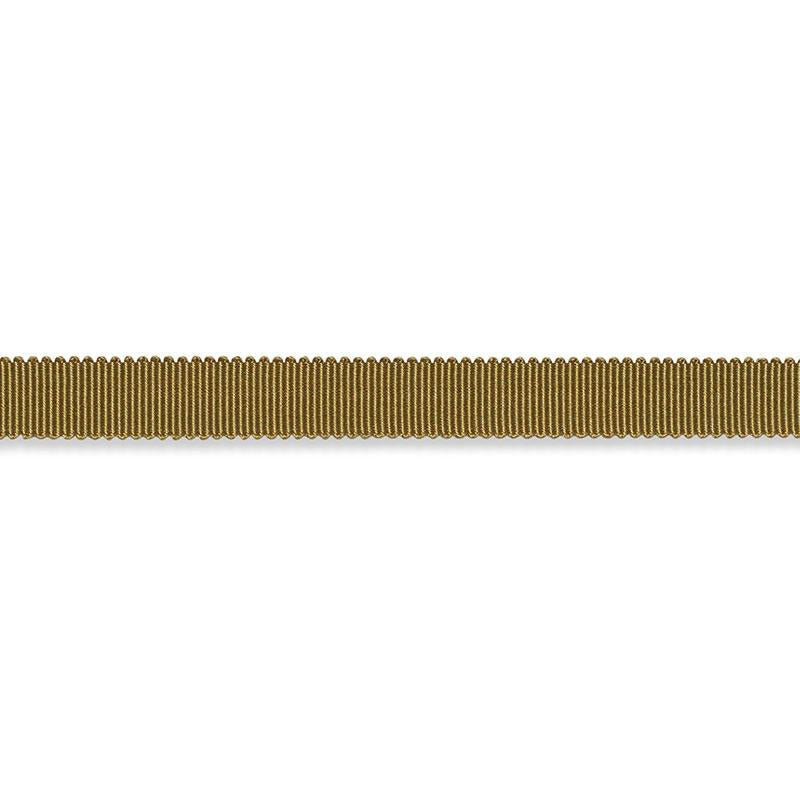 Pierre Silk Gimp Narrow Olive 74645 by Schumacher Trim Perfect Basics: Trims - Fabric Carolina -