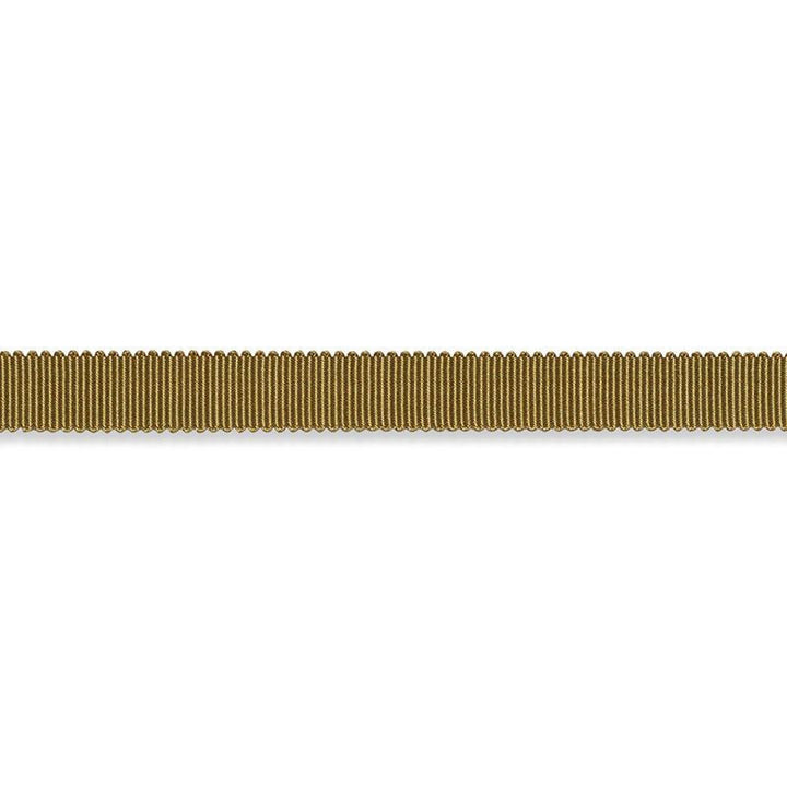 Pierre Silk Gimp Narrow Olive 74645 by Schumacher Trim Perfect Basics: Trims - Fabric Carolina -