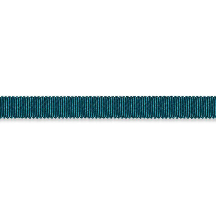 Pierre Silk Gimp Narrow Peacock 74647 by Schumacher Trim Perfect Basics: Trims - Fabric Carolina -