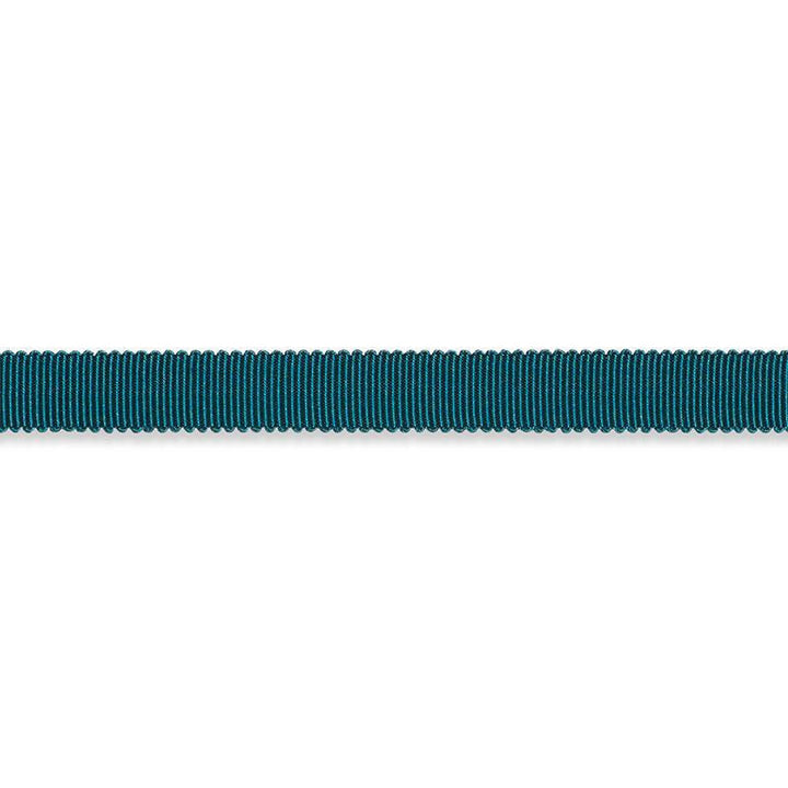 Pierre Silk Gimp Narrow Peacock 74647 by Schumacher Designer Trim Perfect Basics: Trims - Swanky Fabrics -