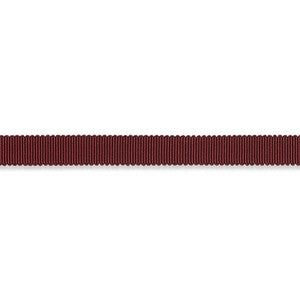 Pierre Silk Gimp Narrow Burgundy 74649 by Schumacher Trim