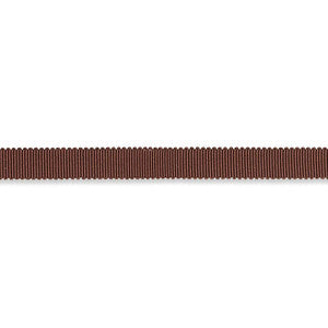 Pierre Silk Gimp Narrow Brown 74650 by Schumacher Trim
