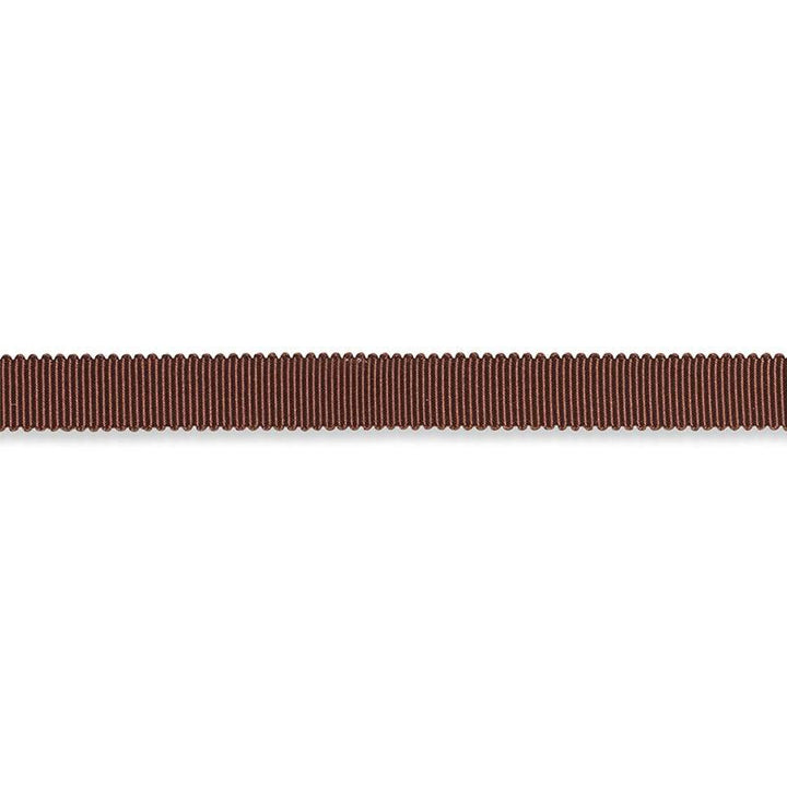 Pierre Silk Gimp Narrow Brown 74650 by Schumacher Trim Perfect Basics: Trims - Fabric Carolina -