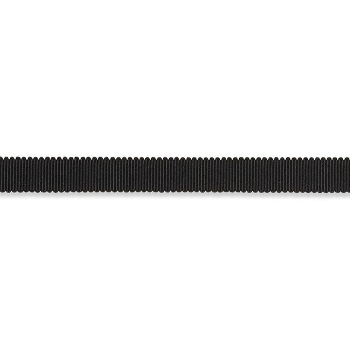 Pierre Silk Gimp Narrow Black 74651 by Schumacher Designer Trim Perfect Basics: Trims - Swanky Fabrics -