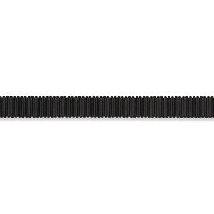 Pierre Silk Gimp Narrow Black 74651 by Schumacher Trim