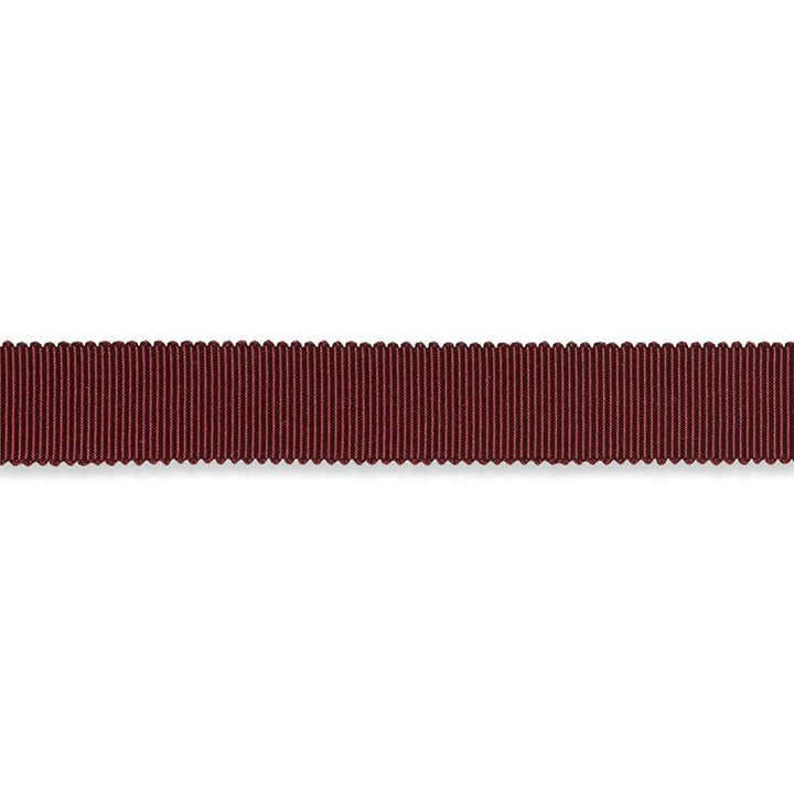 Pierre Silk Gimp Medium Burgundy 74669 by Schumacher Designer Trim Perfect Basics: Trims - Swanky Fabrics -