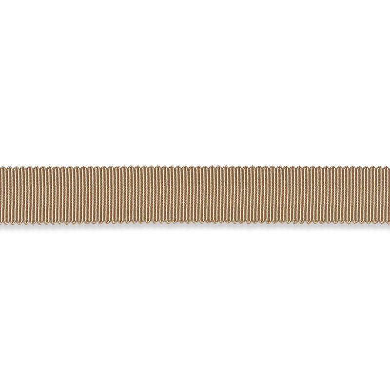 Pierre Silk Gimp Medium Sand 74663 by Schumacher Trim Perfect Basics: Trims - Fabric Carolina -