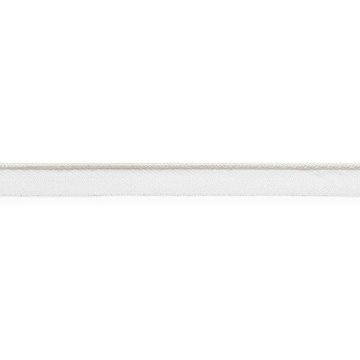 Cedric Cotton Lip Cord Narrow Ivory 74760 by Schumacher Trim Perfect Basics: Trims - Fabric Carolina -