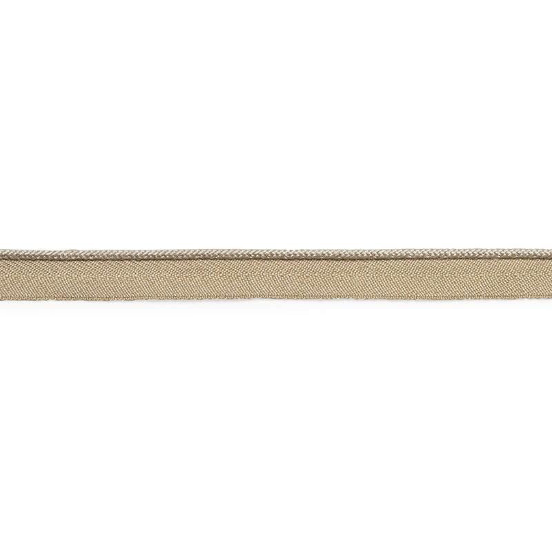 Cedric Cotton Lip Cord Narrow Linen 74761 by Schumacher Trim Perfect Basics: Trims - Fabric Carolina -