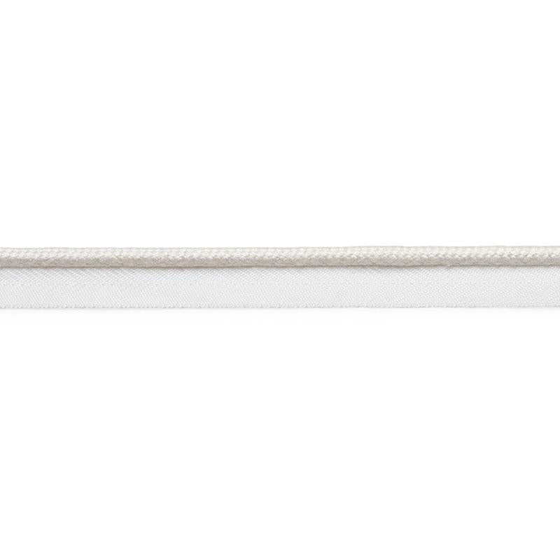 Cedric Cotton Lip Cord Medium Ivory 74780 by Schumacher Trim Perfect Basics: Trims - Fabric Carolina -