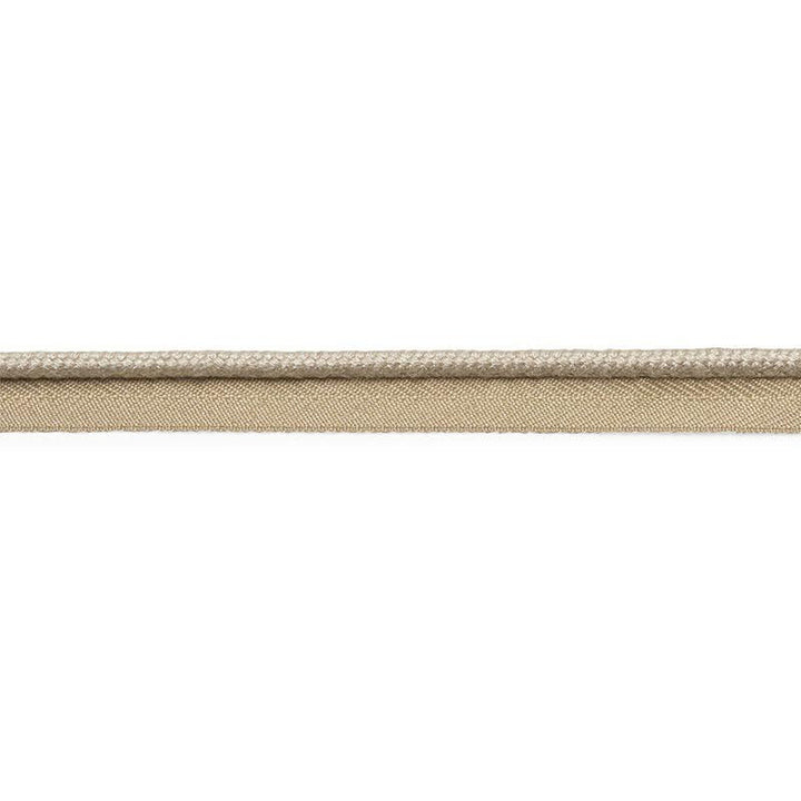 Cedric Cotton Lip Cord Medium Linen 74781 by Schumacher Trim Perfect Basics: Trims - Fabric Carolina -