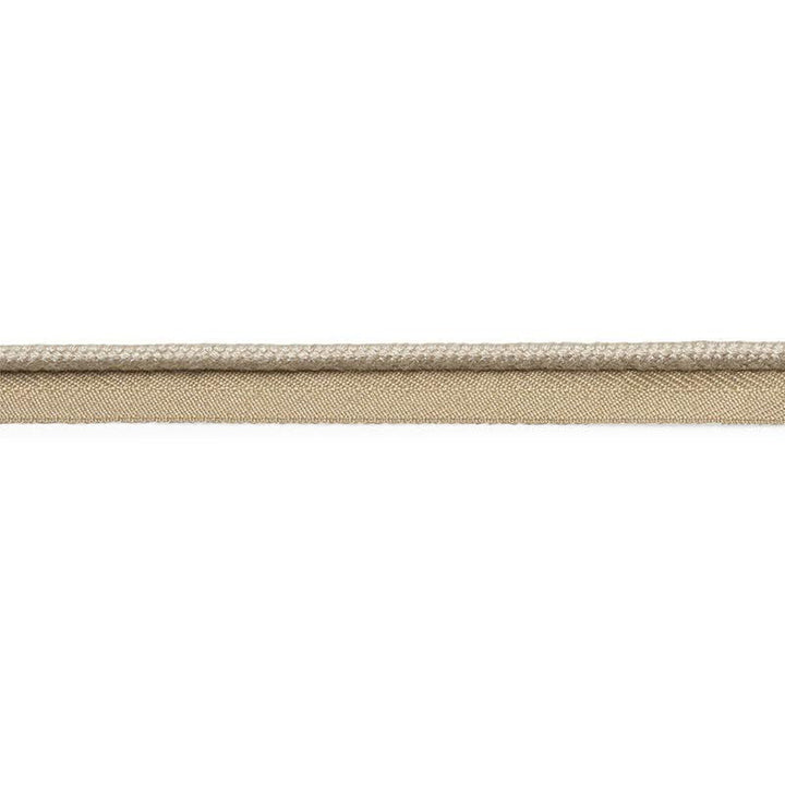 Cedric Cotton Lip Cord Medium Linen 74781 by Schumacher Designer Trim Perfect Basics: Trims - Swanky Fabrics -