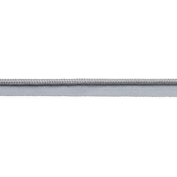 Cedric Cotton Lip Cord Medium Grey 74782 by Schumacher Designer Trim Perfect Basics: Trims - Swanky Fabrics -