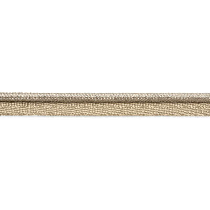 Cedric Cotton Lip Cord Wide Linen 74801 by Schumacher Trim Perfect Basics: Trims - Fabric Carolina -