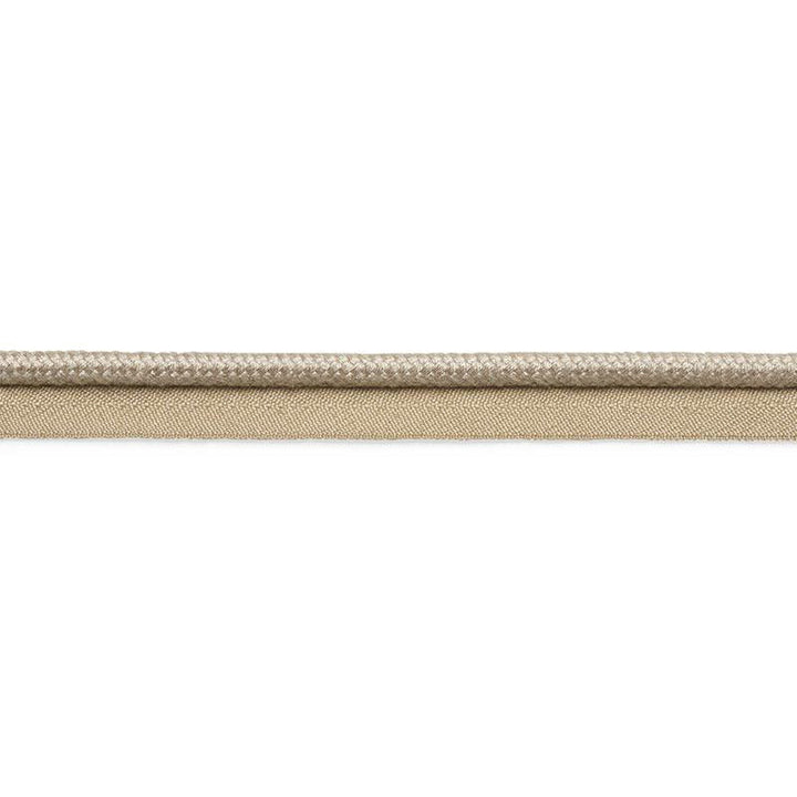 Cedric Cotton Lip Cord Wide Linen 74801 by Schumacher Trim Perfect Basics: Trims - Fabric Carolina -