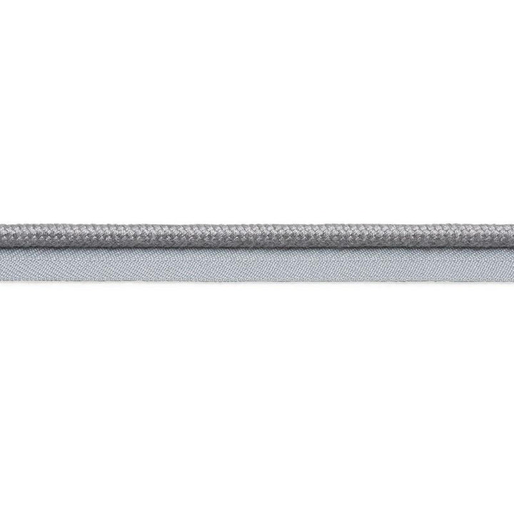 Cedric Cotton Lip Cord Wide Grey 74802 by Schumacher Trim Perfect Basics: Trims - Fabric Carolina -