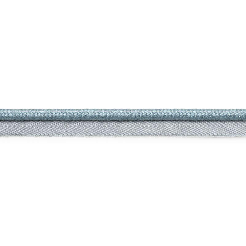 Cedric Cotton Lip Cord Wide Sky 74803 by Schumacher Trim Perfect Basics: Trims - Fabric Carolina -