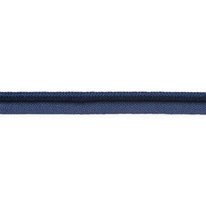 Cedric Cotton Lip Cord Wide Navy 74804 by Schumacher Trim