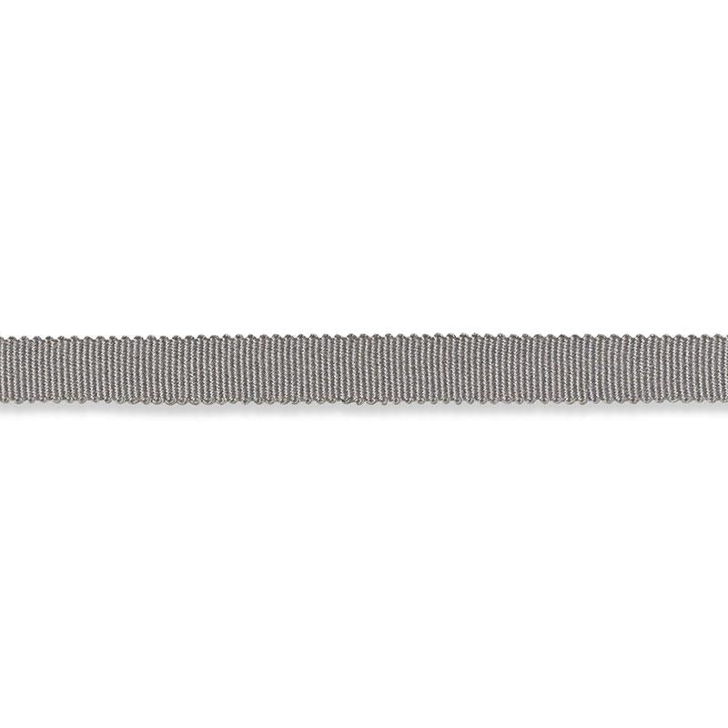 Harry Cotton Gimp Grey 74822 by Schumacher Trim Perfect Basics: Cotton Trims - Fabric Carolina -