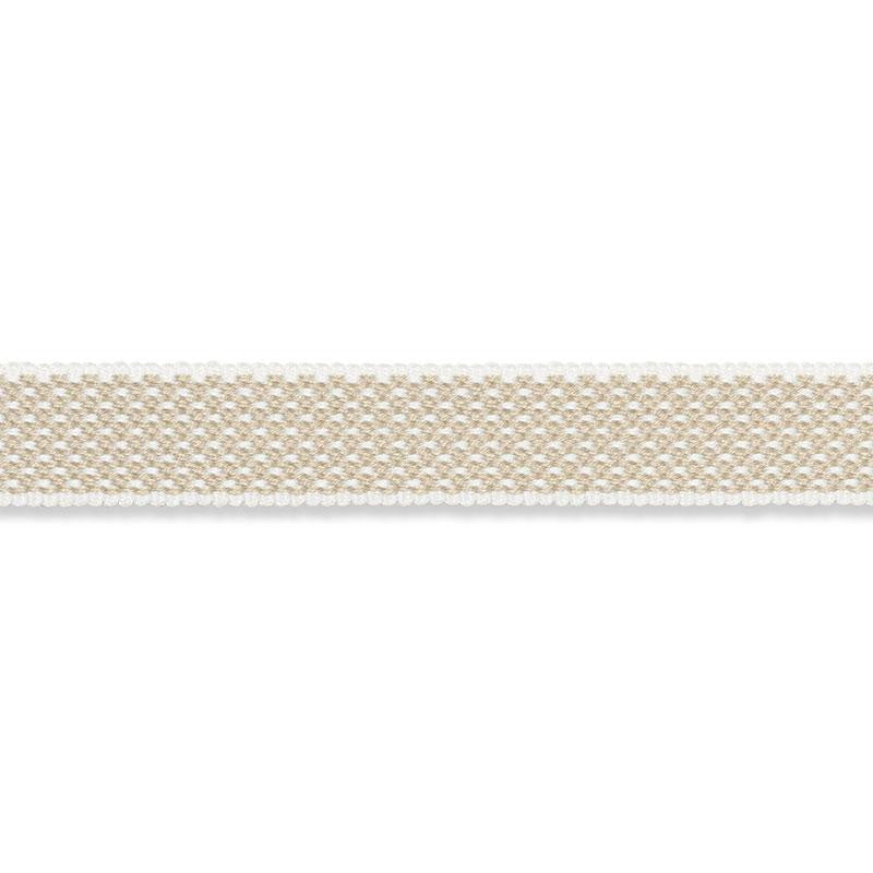 Winston Cotton Braid Narrow Linen 74840 by Schumacher Trim Perfect Basics: Trims - Fabric Carolina -