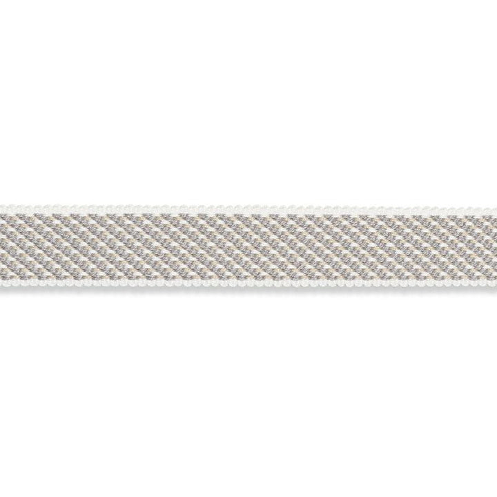 Winston Cotton Braid Narrow Charcoal 74841 by Schumacher Trim Perfect Basics: Trims - Fabric Carolina -