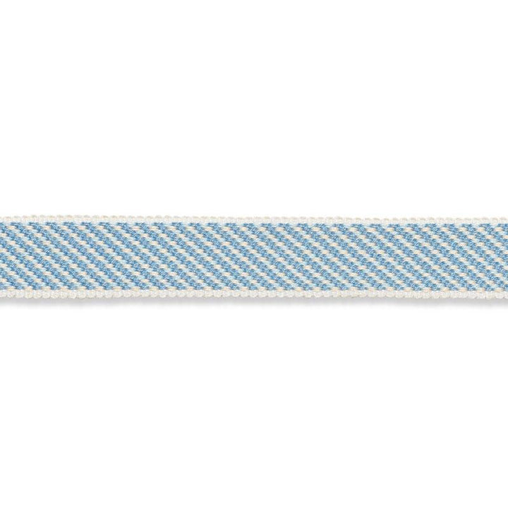 Winston Cotton Braid Narrow Sky 74842 by Schumacher Trim Perfect Basics: Trims - Fabric Carolina -