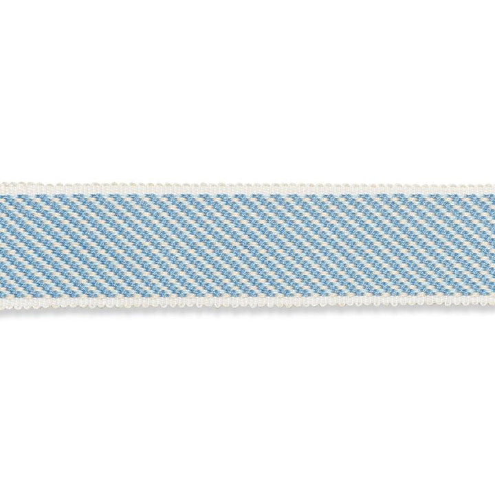 Winston Cotton Braid Medium Sky 74862 by Schumacher Trim Perfect Basics: Trims - Fabric Carolina -