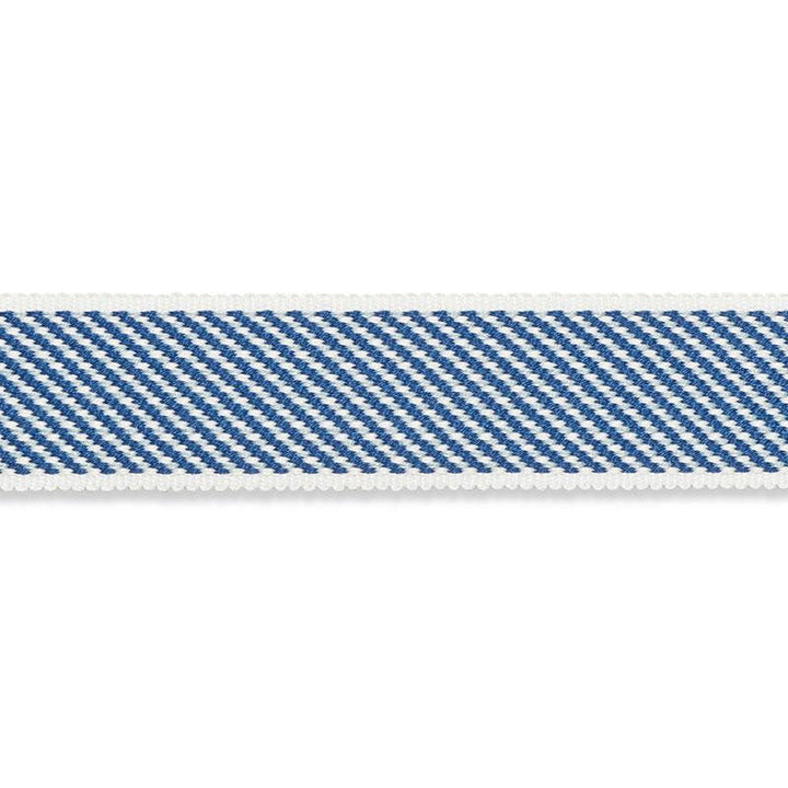 Winston Cotton Braid Medium Navy 74863 by Schumacher Designer Trim Perfect Basics: Trims - Swanky Fabrics -