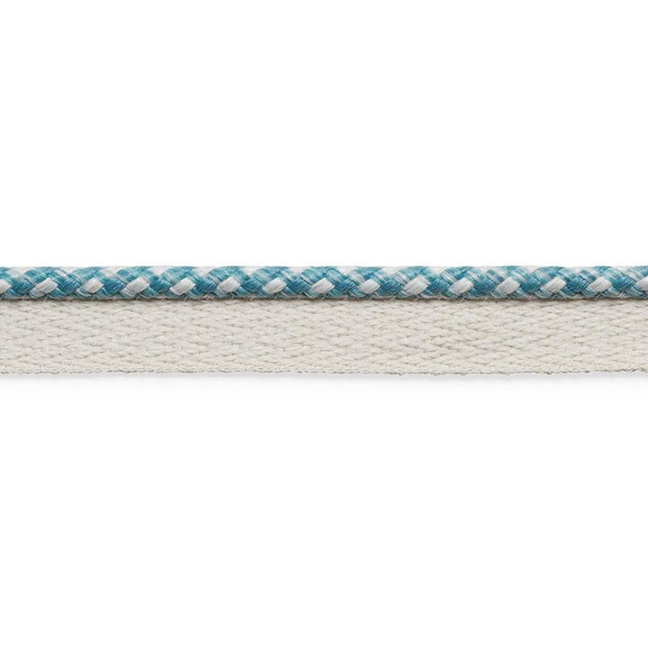 Keaton Lip Cord Indoor/Outdoor Ocean 74902 by Schumacher Trim Perfect Basics: Outdoor Trims - Fabric Carolina -