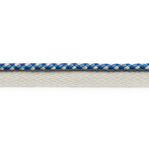 Keaton Lip Cord Indoor/Outdoor Navy 74903 by Schumacher Trim