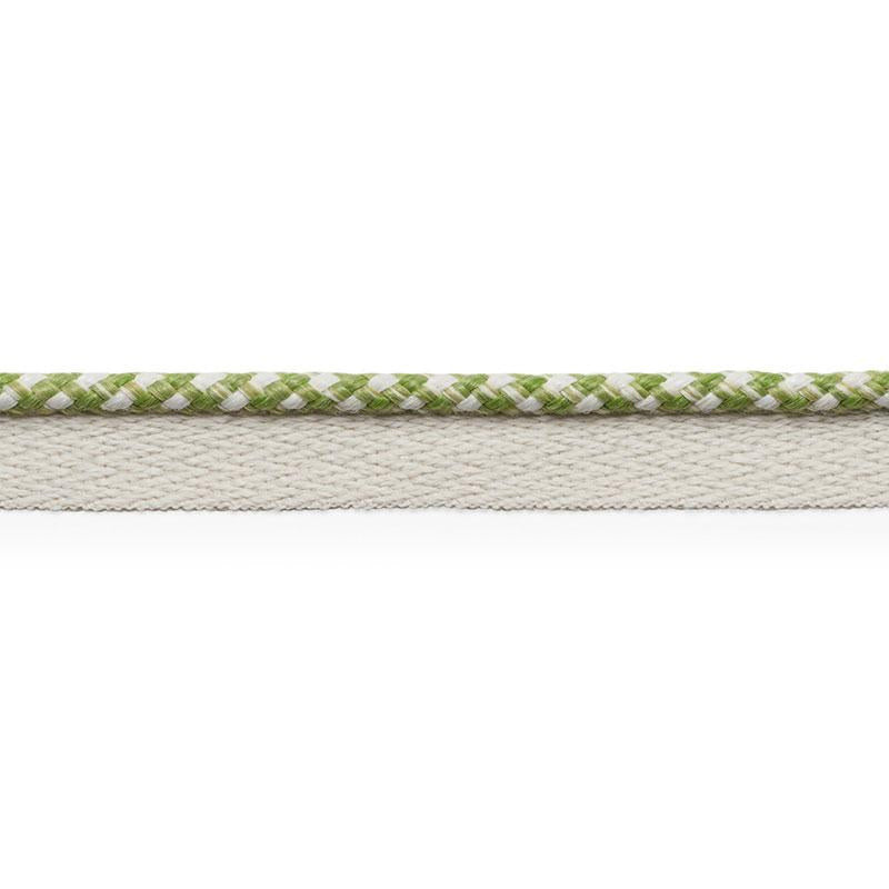 Keaton Lip Cord Indoor/Outdoor Leaf 74904 by Schumacher Trim Perfect Basics: Outdoor Trims - Fabric Carolina -
