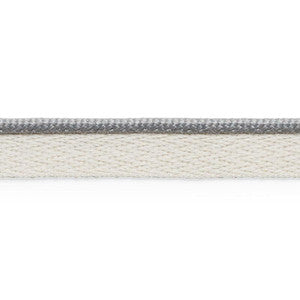 Coleman Lip Cord Grey 74922 by Schumacher Trim