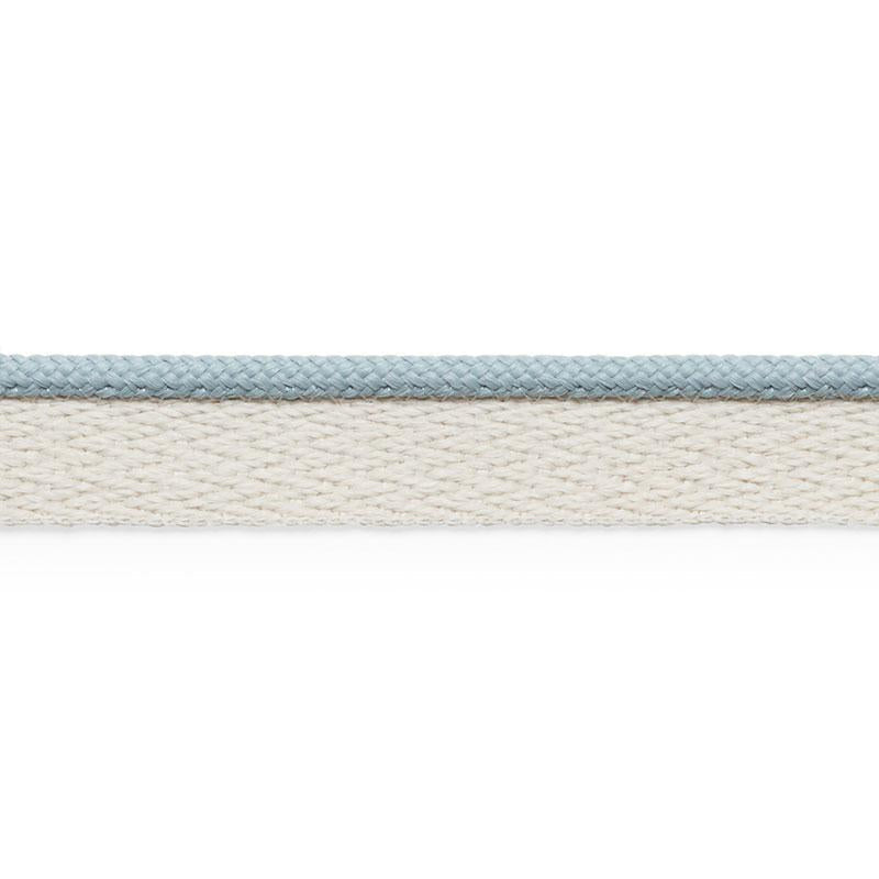 Coleman Lip Cord Cloud 74923 by Schumacher Designer Trim Perfect Basics: Outdoor Trims - Swanky Fabrics -