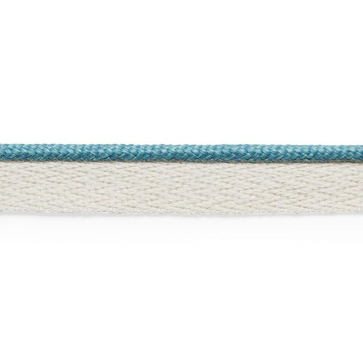 Coleman Lip Cord Ocean 74924 by Schumacher Trim Perfect Basics: Outdoor Trims - Fabric Carolina -