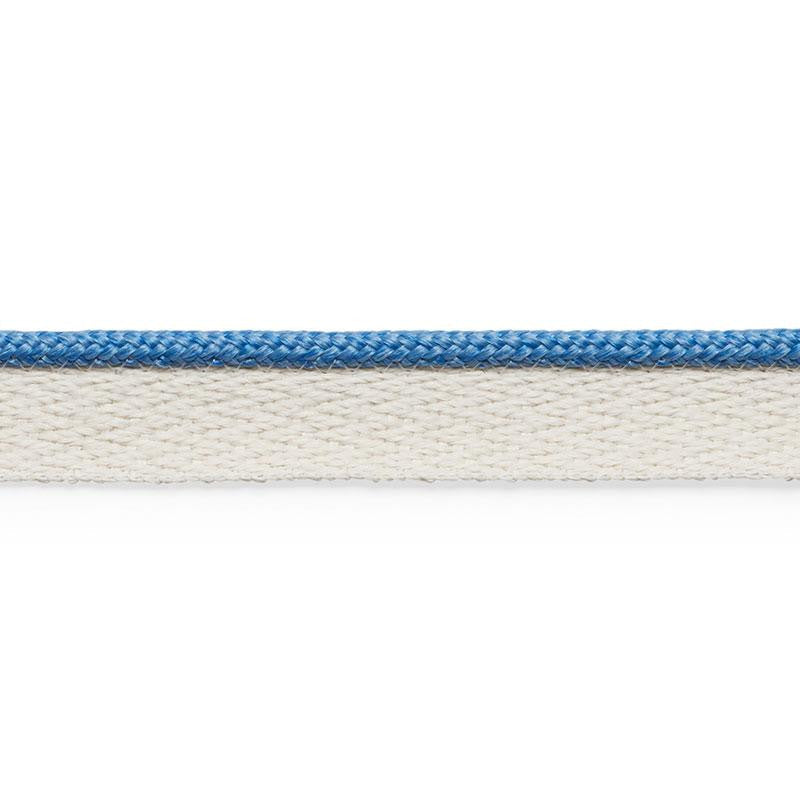 Coleman Lip Cord Delft 74925 by Schumacher Designer Trim Perfect Basics: Outdoor Trims - Swanky Fabrics -