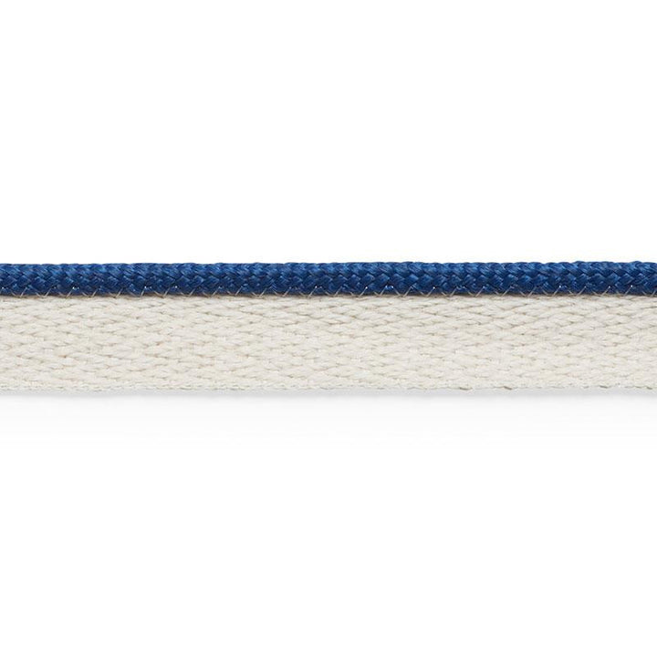 Coleman Lip Cord Navy 74926 by Schumacher Trim Perfect Basics: Outdoor Trims - Fabric Carolina -