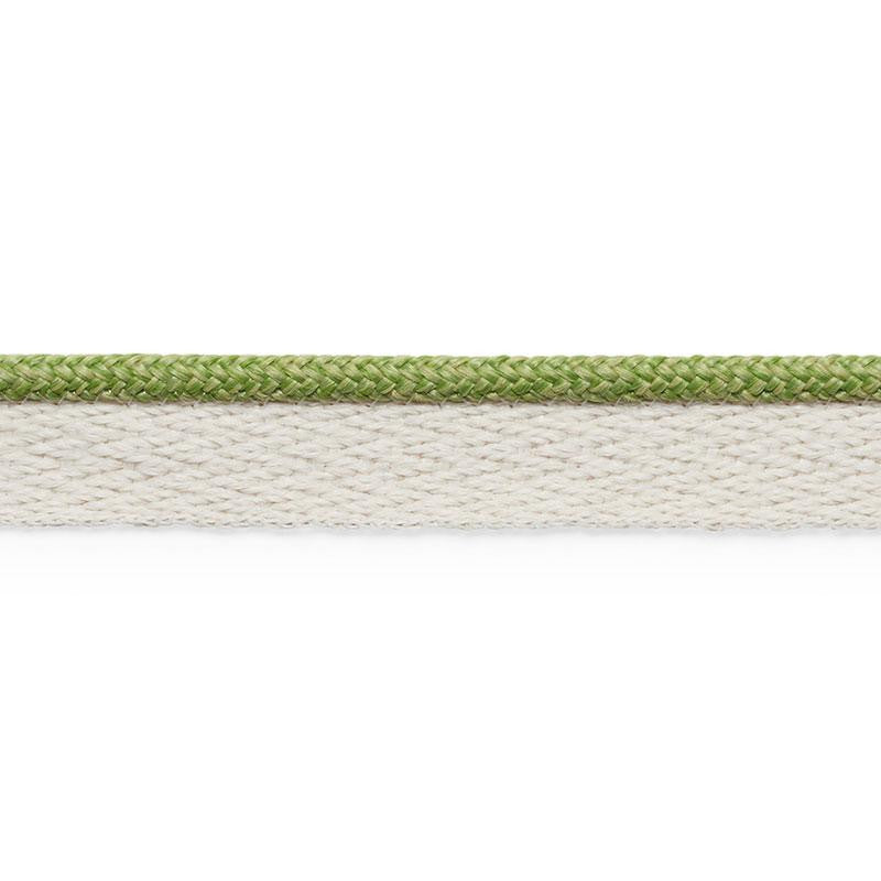 Coleman Lip Cord Leaf 74927 by Schumacher Designer Trim Perfect Basics: Outdoor Trims - Swanky Fabrics -