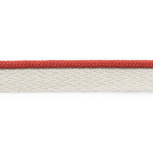 Coleman Lip Cord Red 74928 by Schumacher Trim