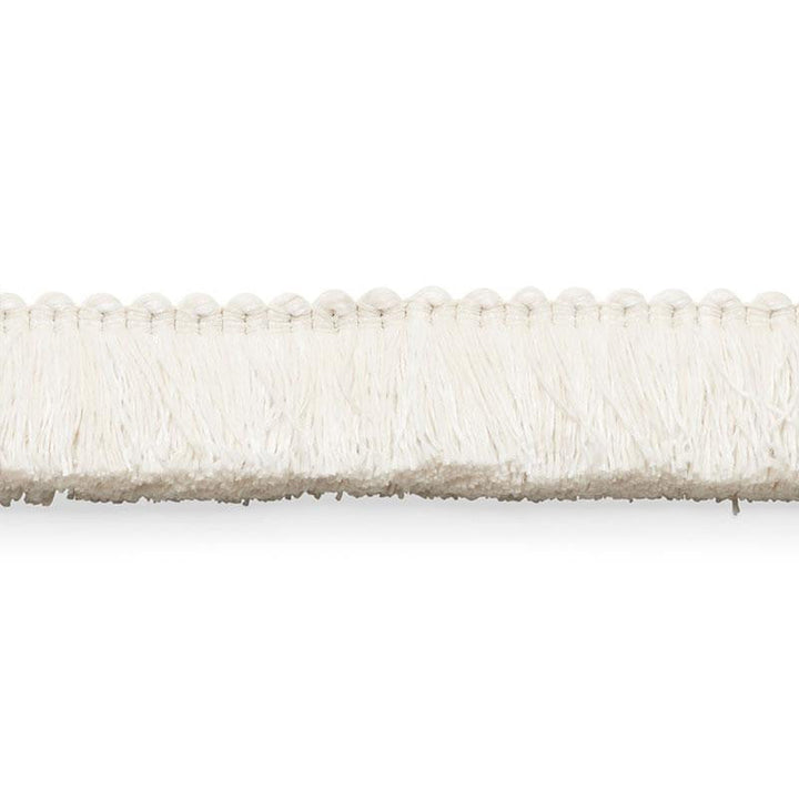 Meyer Brush Fringe Ivory 74940 by Schumacher Designer Trim Perfect Basics: Trims - Swanky Fabrics -