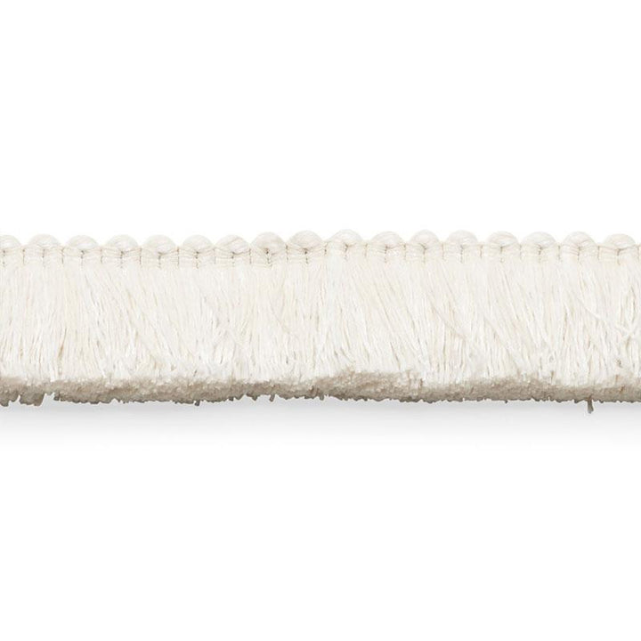 Meyer Brush Fringe Ivory 74940 by Schumacher Trim Perfect Basics: Trims - Fabric Carolina -