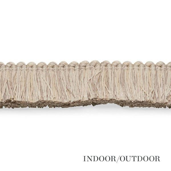 Meyer Brush Fringe Sand 74941 by Schumacher Designer Trim Perfect Basics: Trims - Swanky Fabrics -