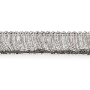 Meyer Brush Fringe Grey 74942 by Schumacher Trim