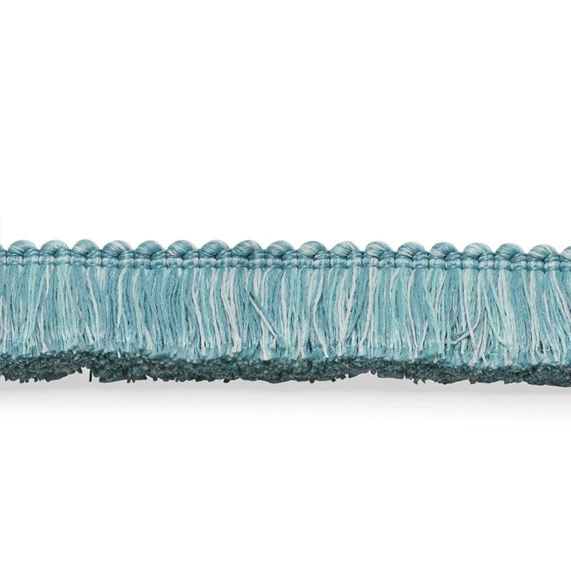 Meyer Brush Fringe Ocean 74944 by Schumacher Trim Perfect Basics: Trims - Fabric Carolina -