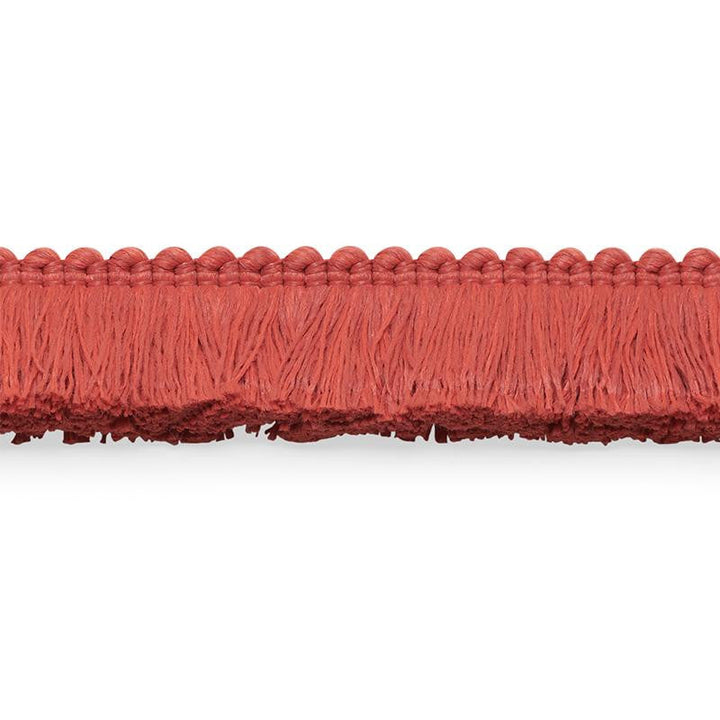 Meyer Brush Fringe Red 74948 by Schumacher Designer Trim Perfect Basics: Trims - Swanky Fabrics -