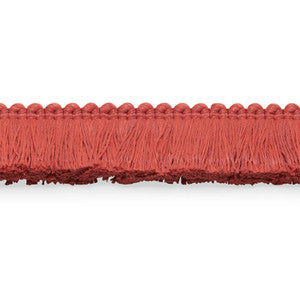 Meyer Brush Fringe Red 74948 by Schumacher Trim