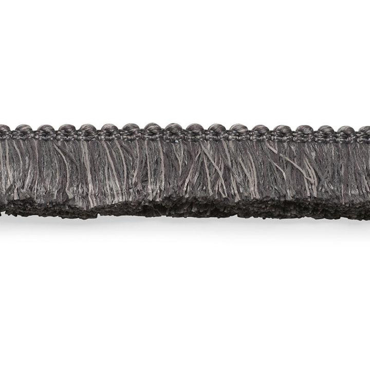 Meyer Brush Fringe Charcoal 74949 by Schumacher Trim Perfect Basics: Trims - Fabric Carolina -